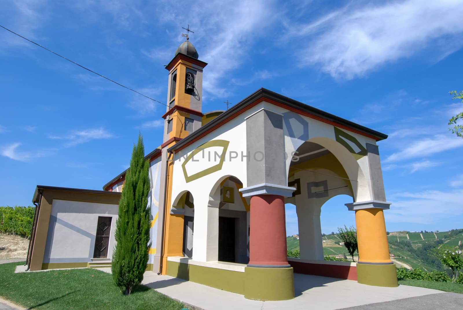 Little Church of Coazzolo, Piedmont - Italy by cosca