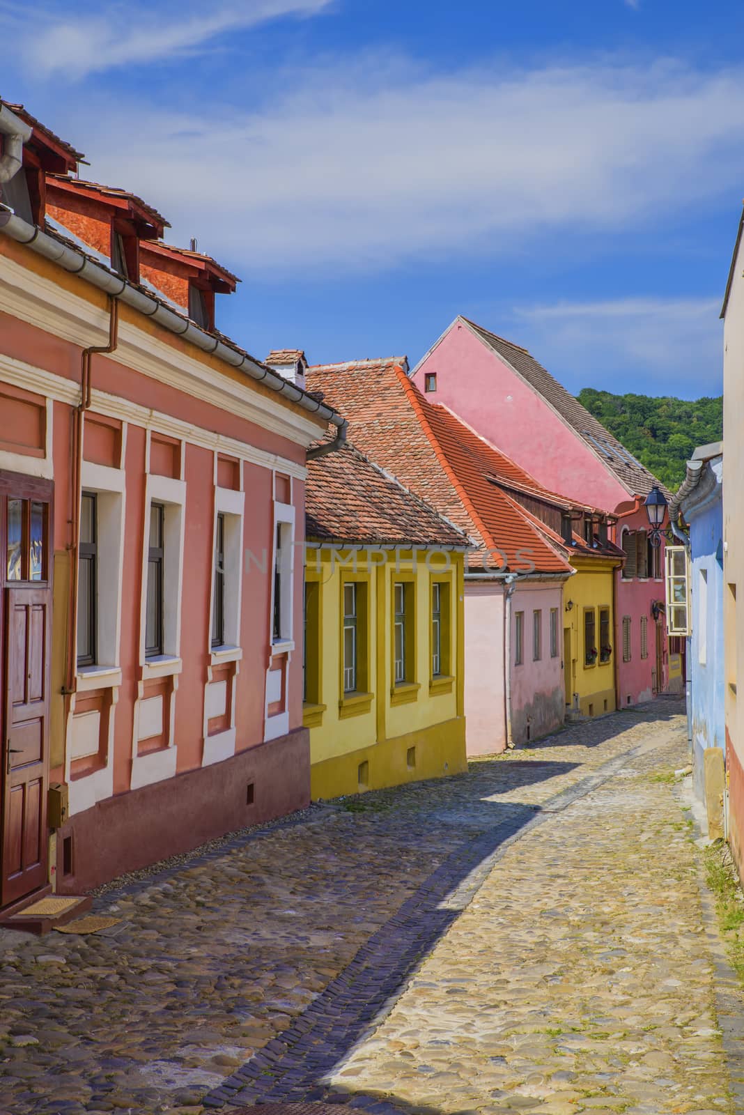 Medieval citadel of Sighisoara, important touristic destination in Romania, Unesco Heritage