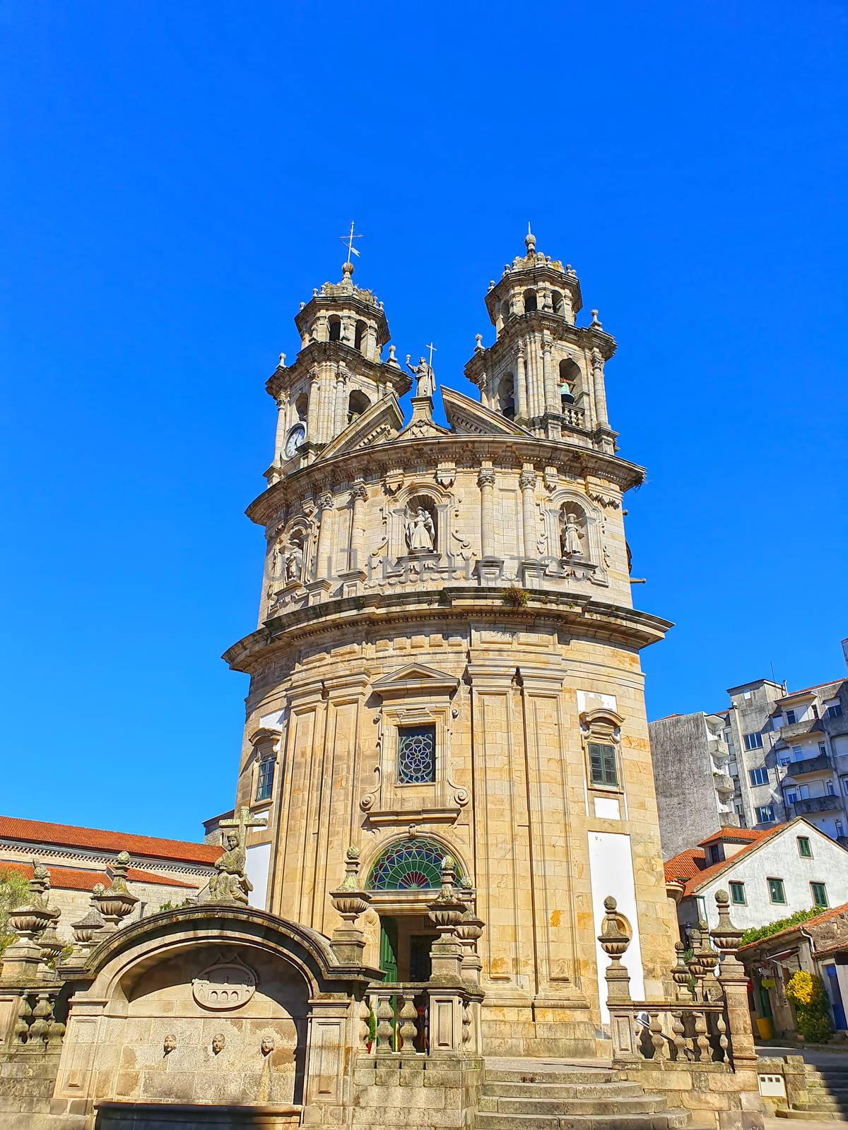 Pilgrim church in Pontevedra by savcoco