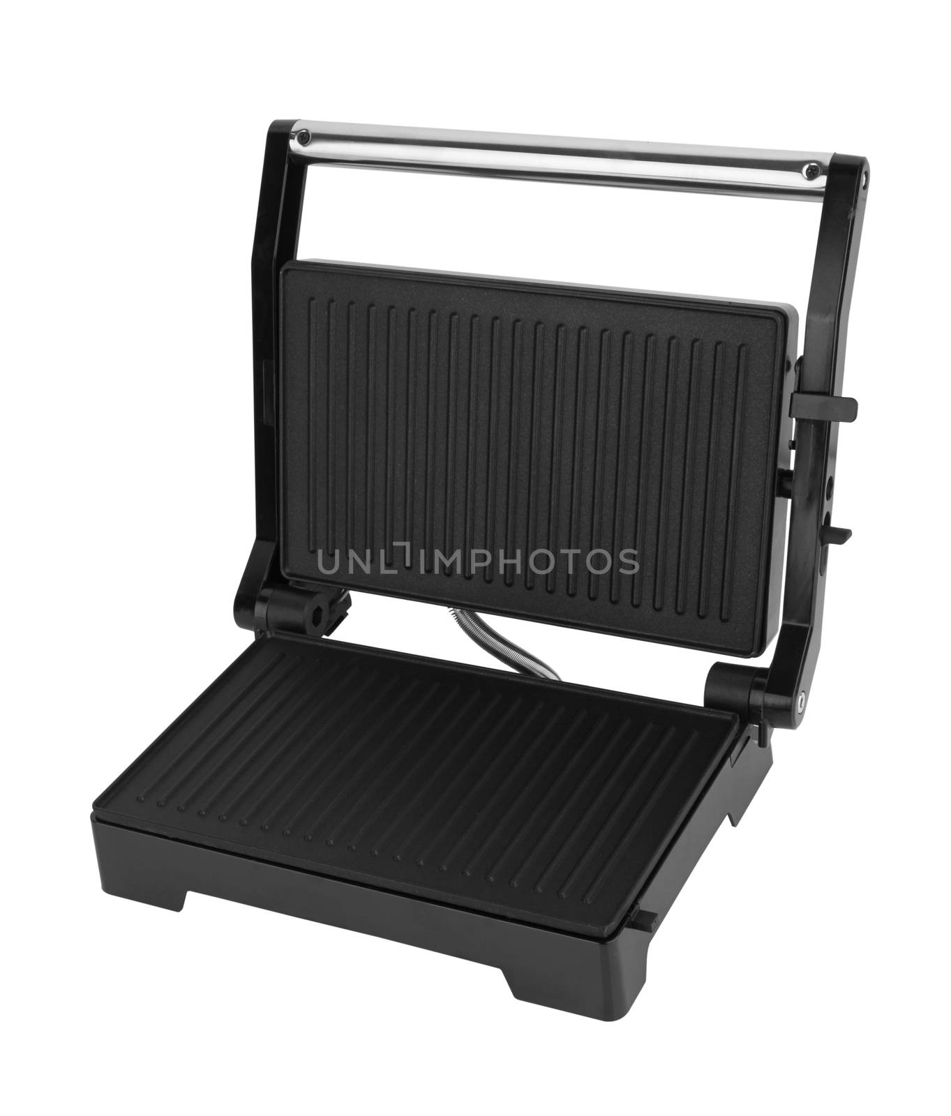 electric grill isolated on a white background