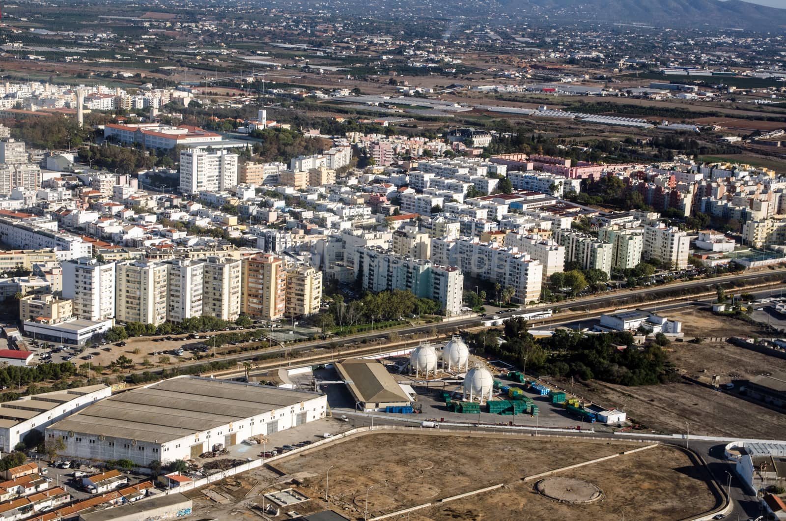 Rubis Energy, Faro - Aerial View by BasPhoto