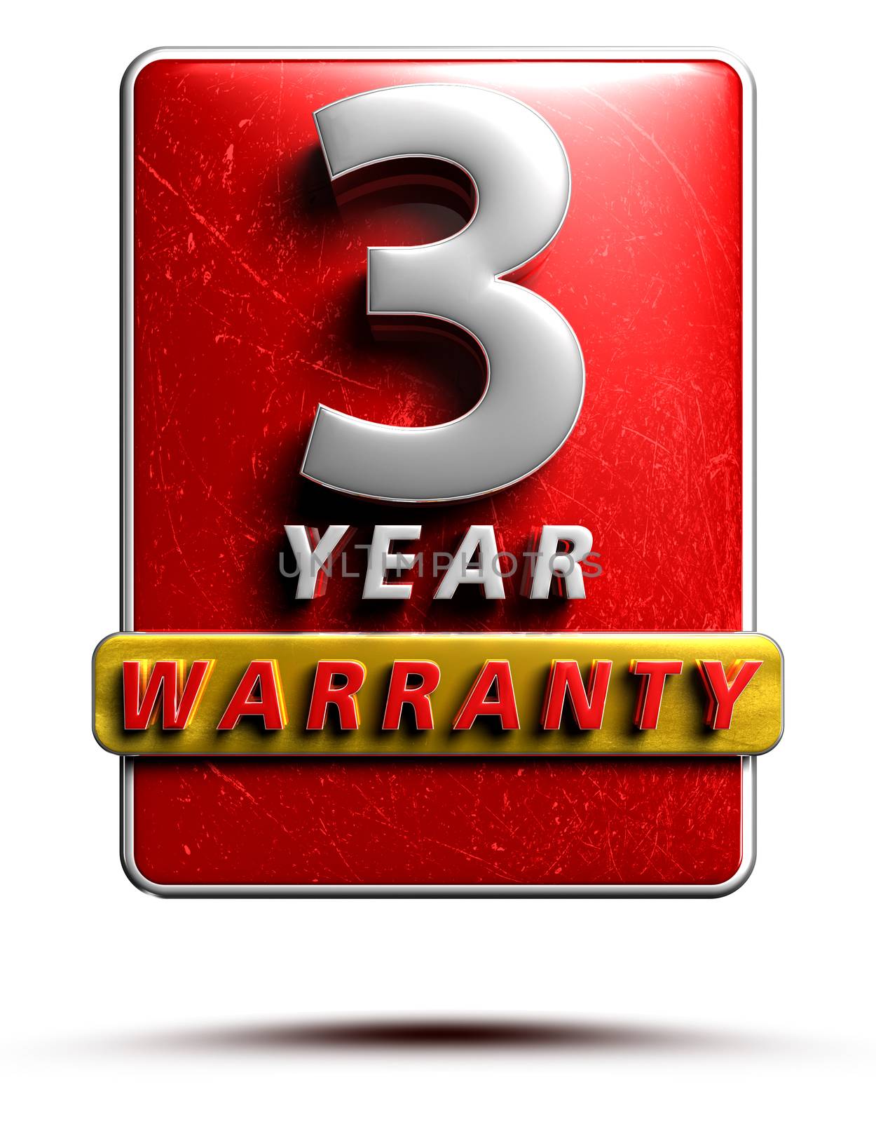 3 year warranty 3d. by thitimontoyai