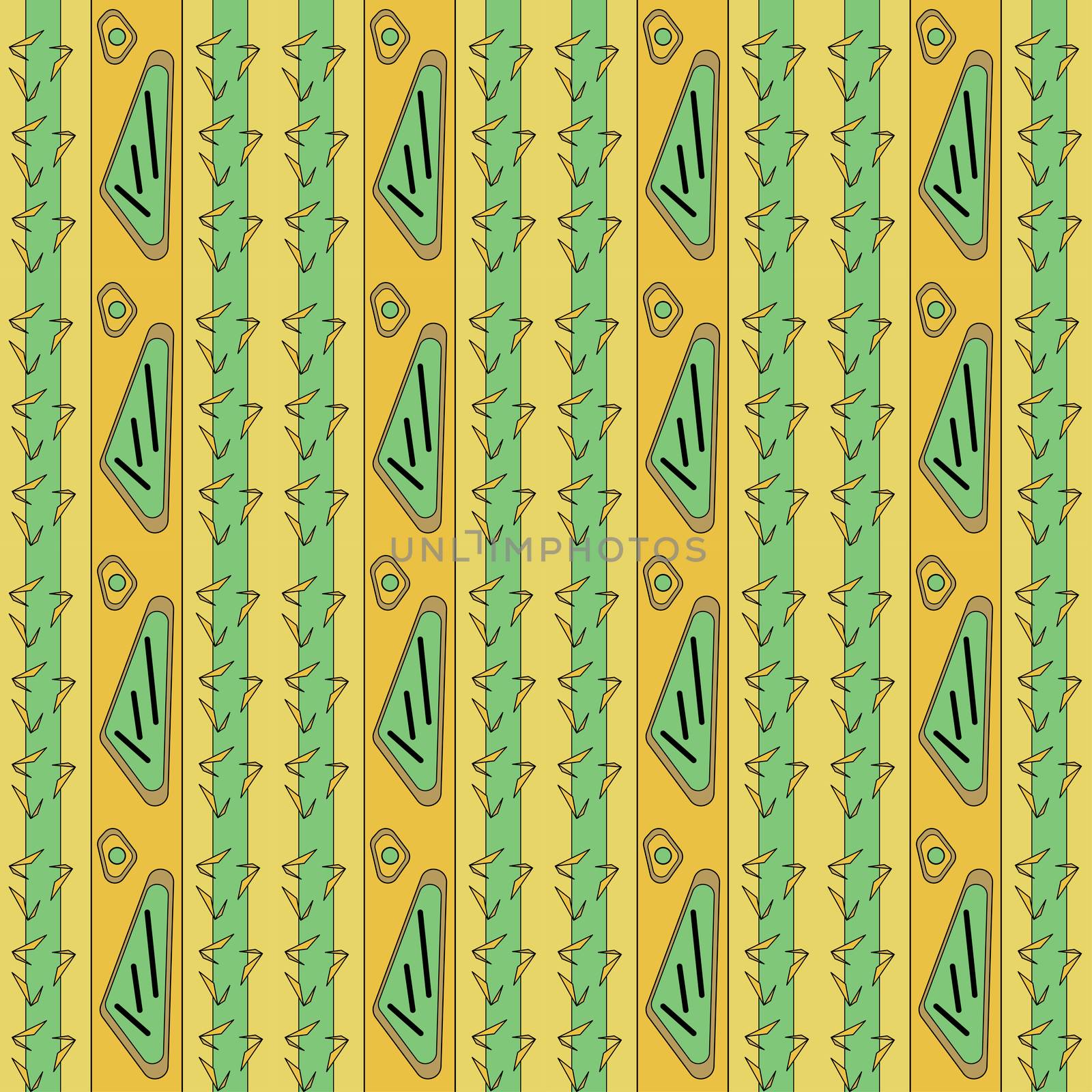 Seamless ethnic background folk african endless pattern by eskimos