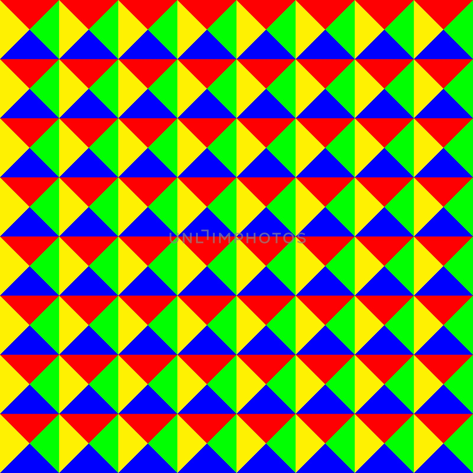 Bright Color Diamond Pattern by Bigalbaloo