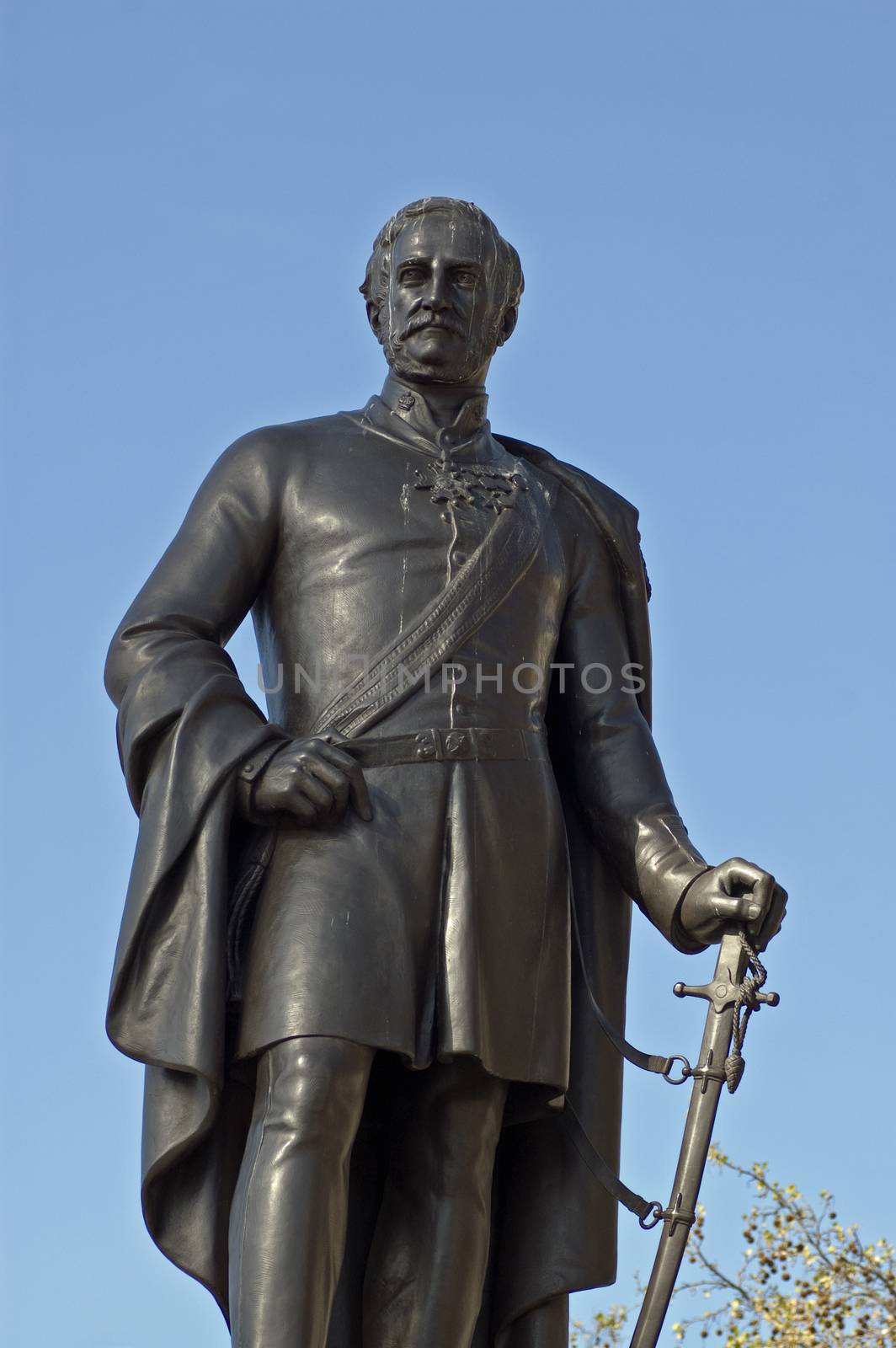 Sir Henry Havelock Statue, Trafalgar Square, London by BasPhoto