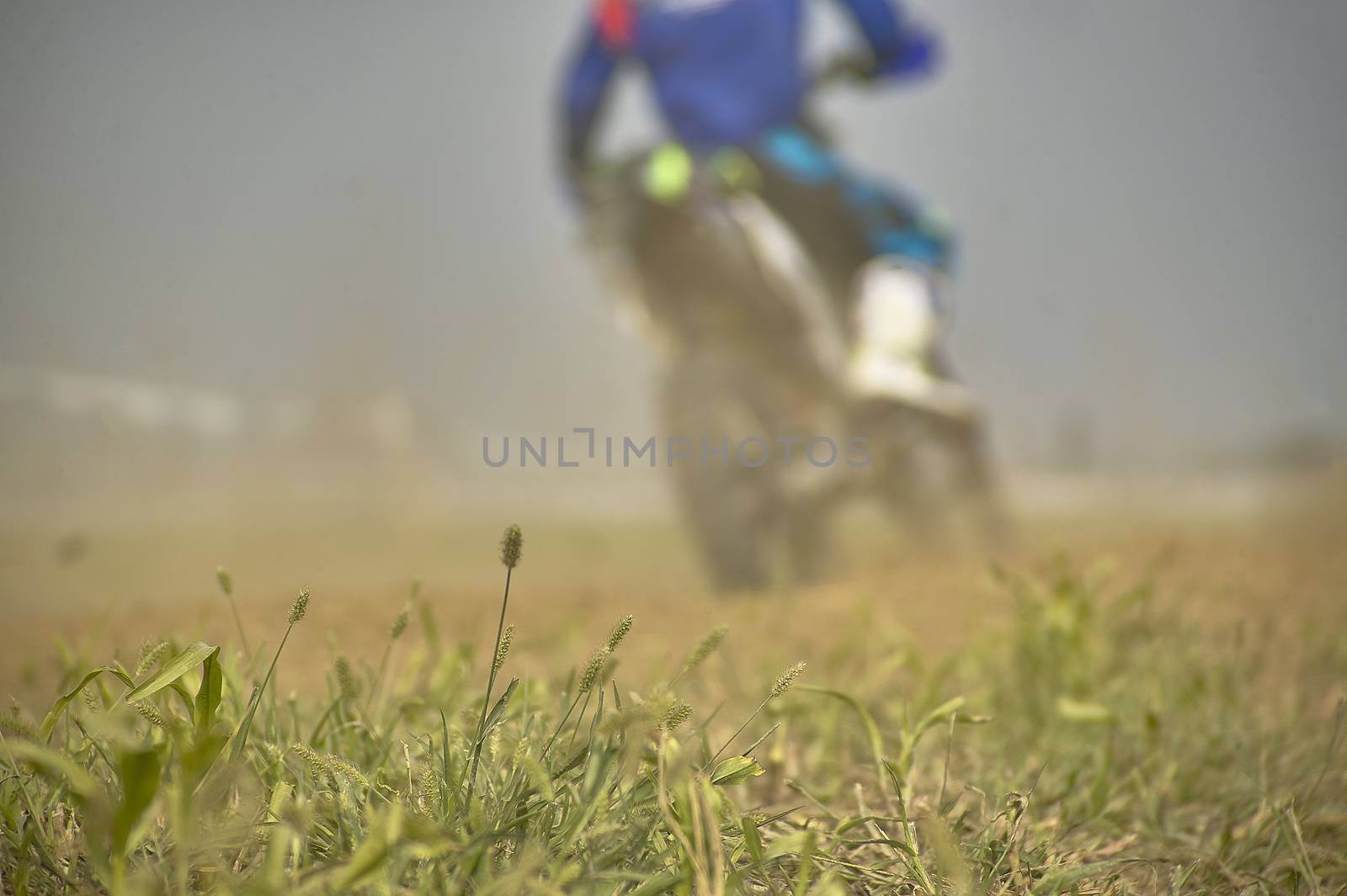 GAVELLO, ITALY 24 MARCH 2020: Enduro race in Countryside