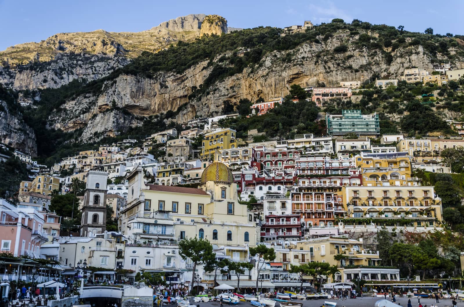 One of the most famous villages on the Amalfi Coast, on the Tyrrhenian Sea, Positano.