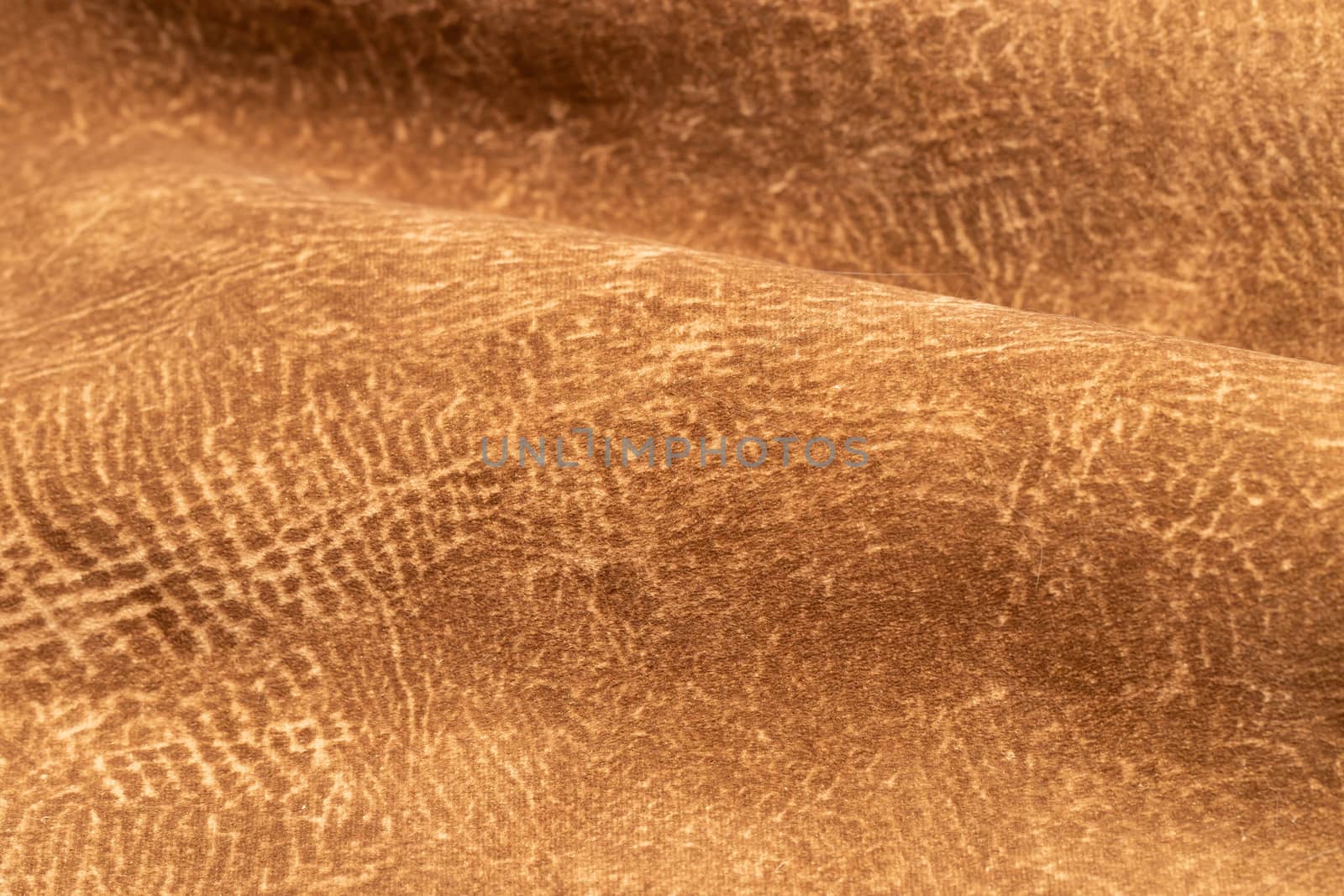 brown faux suede leather for the concept and style idea of fine leather craft, handmade work space. by bonilook