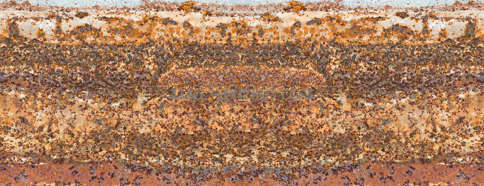 Old rusty zinc plated, Wall old metal material with rust texture. steel plate rust texture background