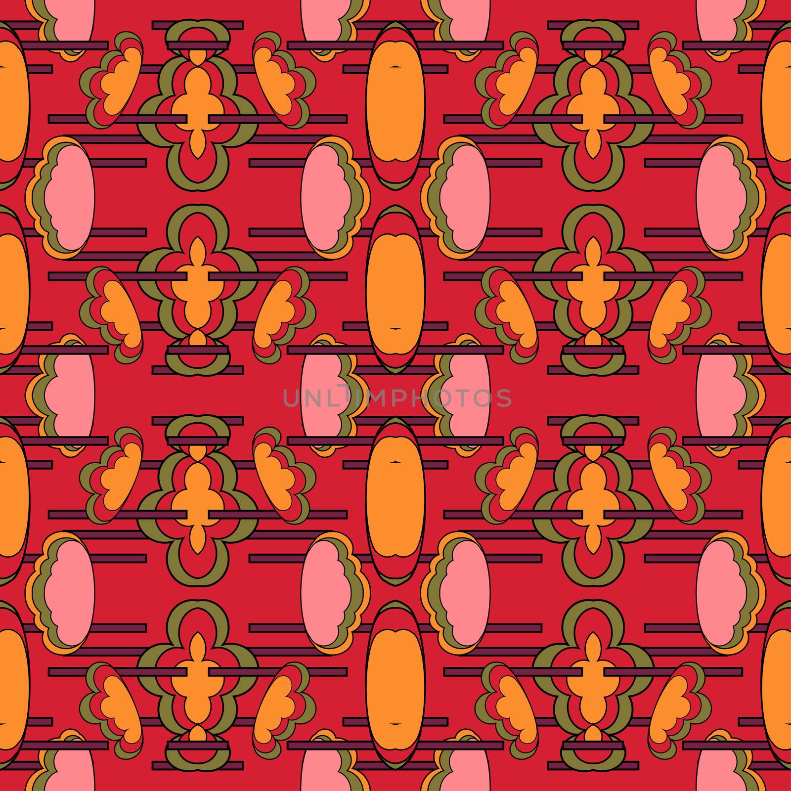 Ornamental frosty or floral background. Seamless pattern for your design wallpapers, pattern fills, web page backgrounds, surface textures.