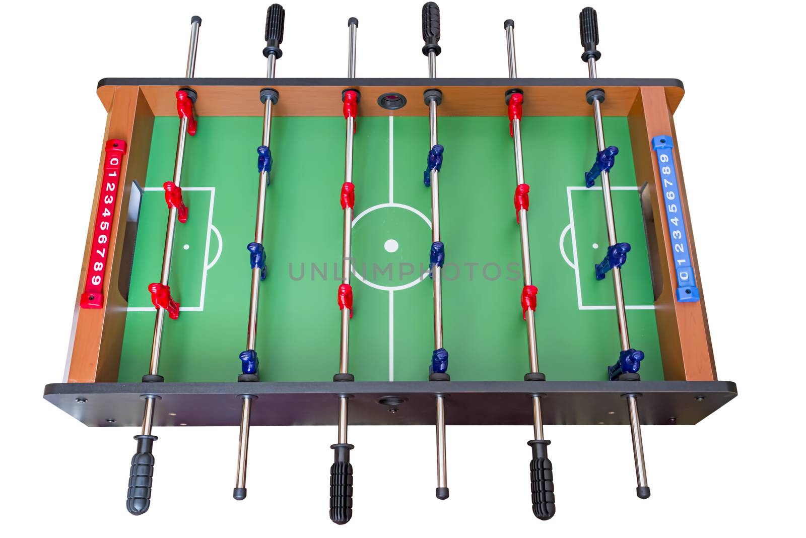 Soccer game table isolated by savcoco