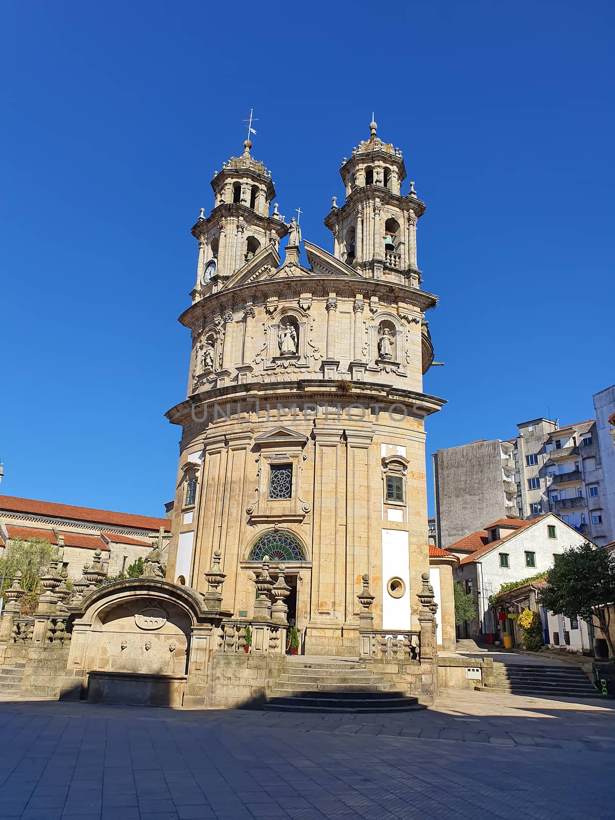 City square and church in the middle by savcoco