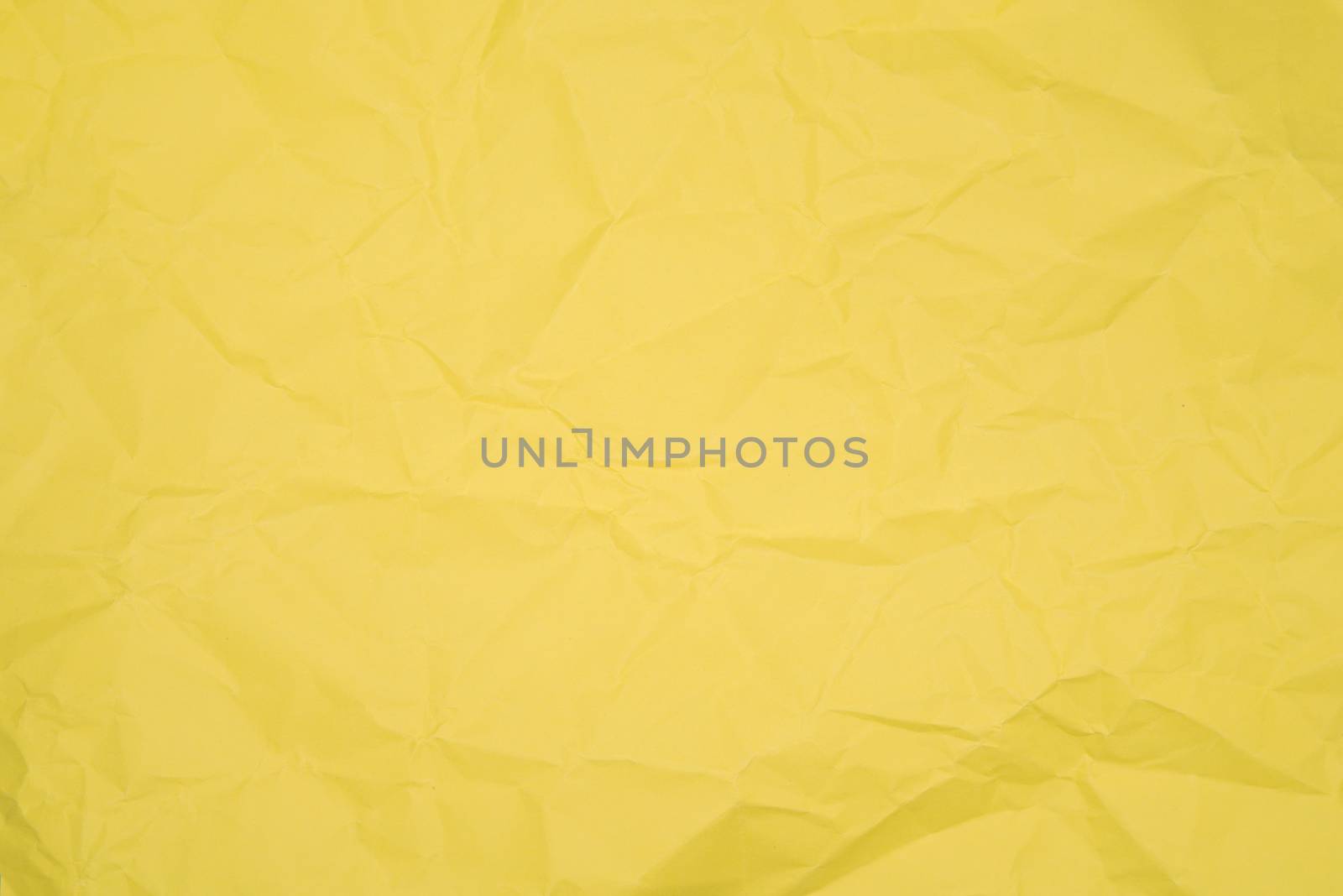 Texture of yellow crumpled paper by savcoco