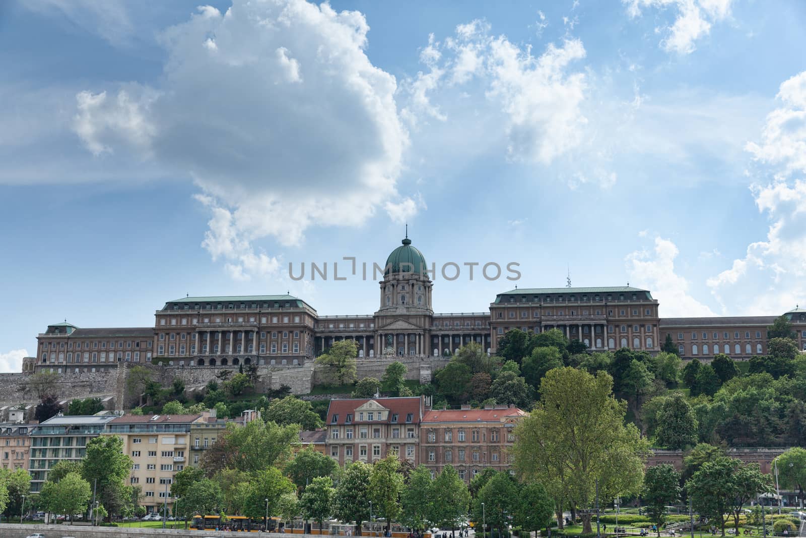 Budapest, Hungary - 4 May 2017: Buda Castle