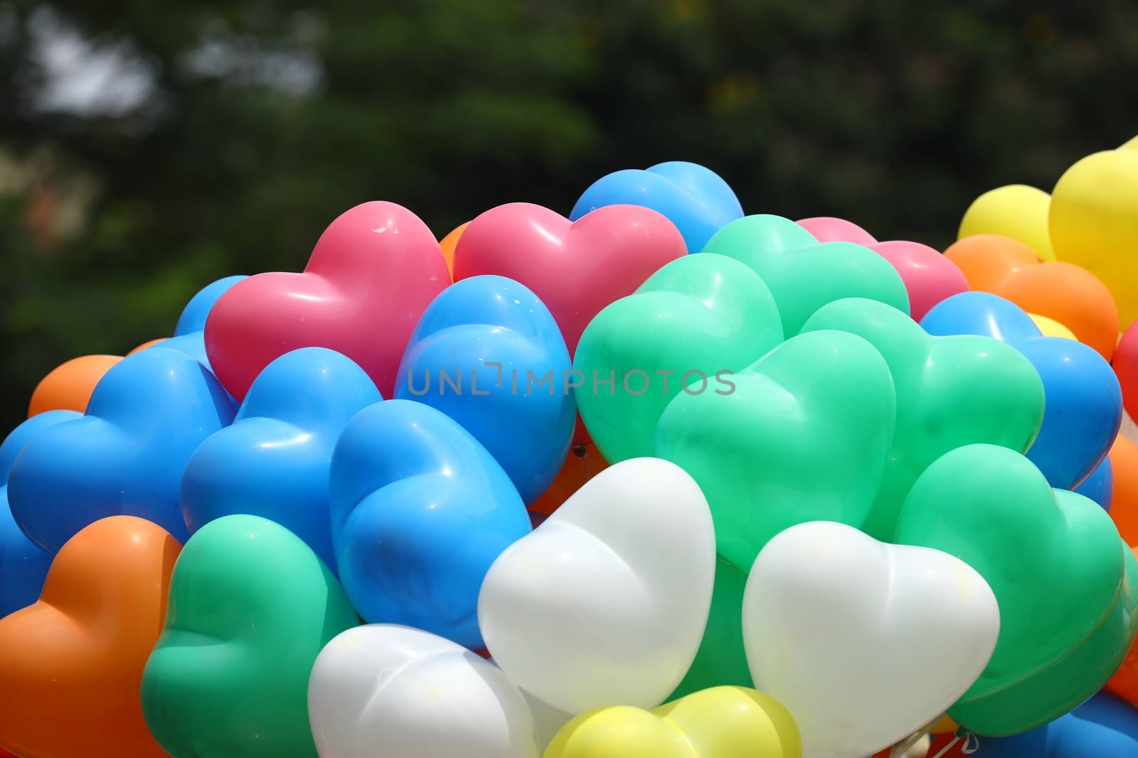 Color air balloons