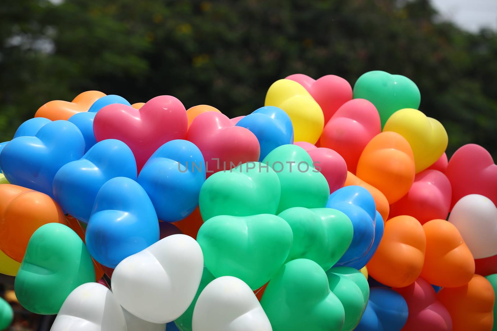 Color air balloons