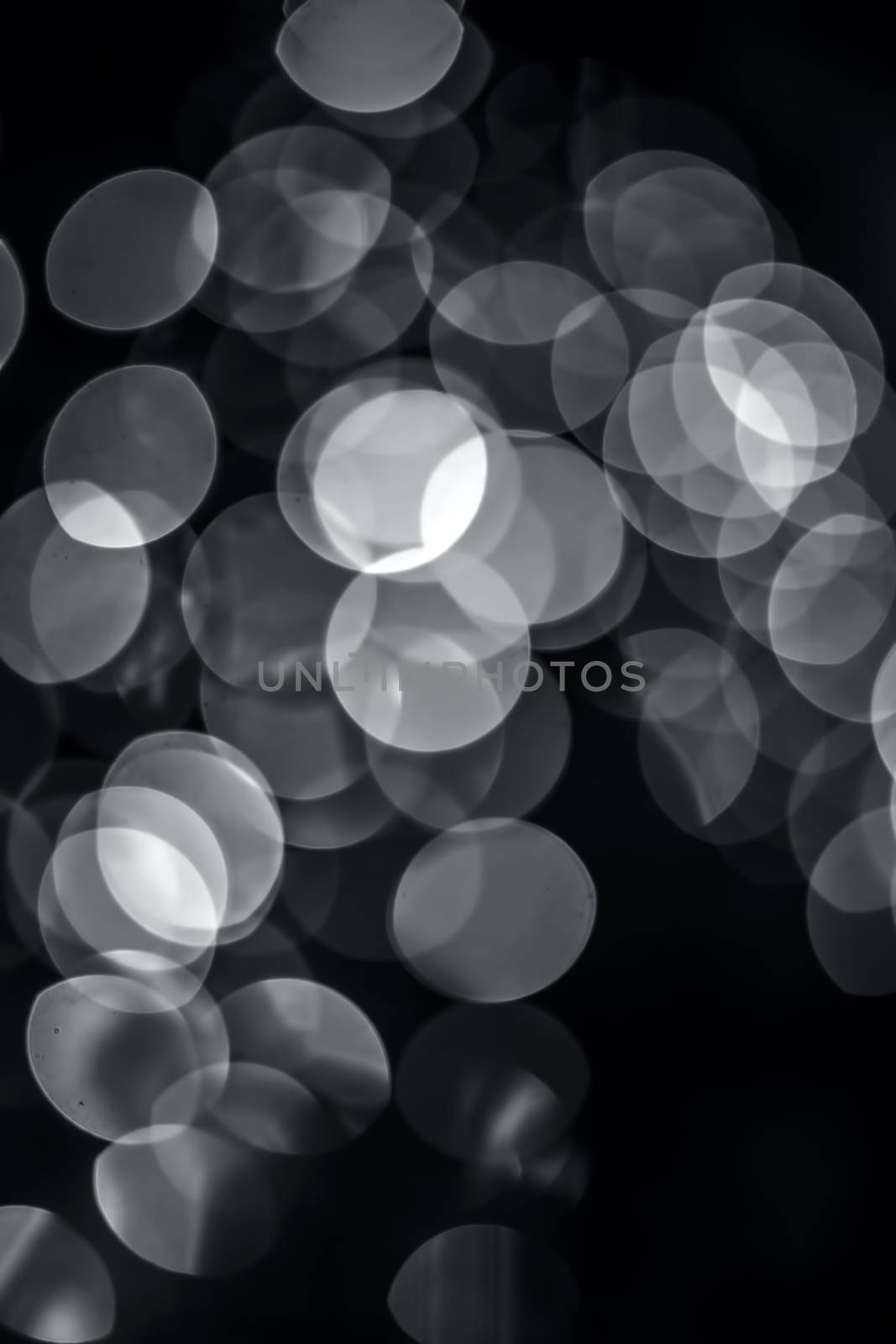 Close up of bokeh background of Christmas lights or new year celebration used as background or texture for designing and for photo manipulation.