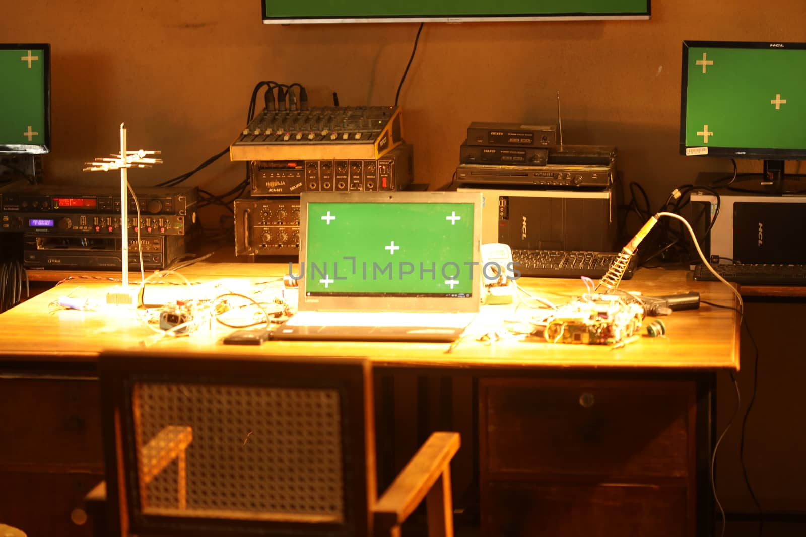 Television Green screen