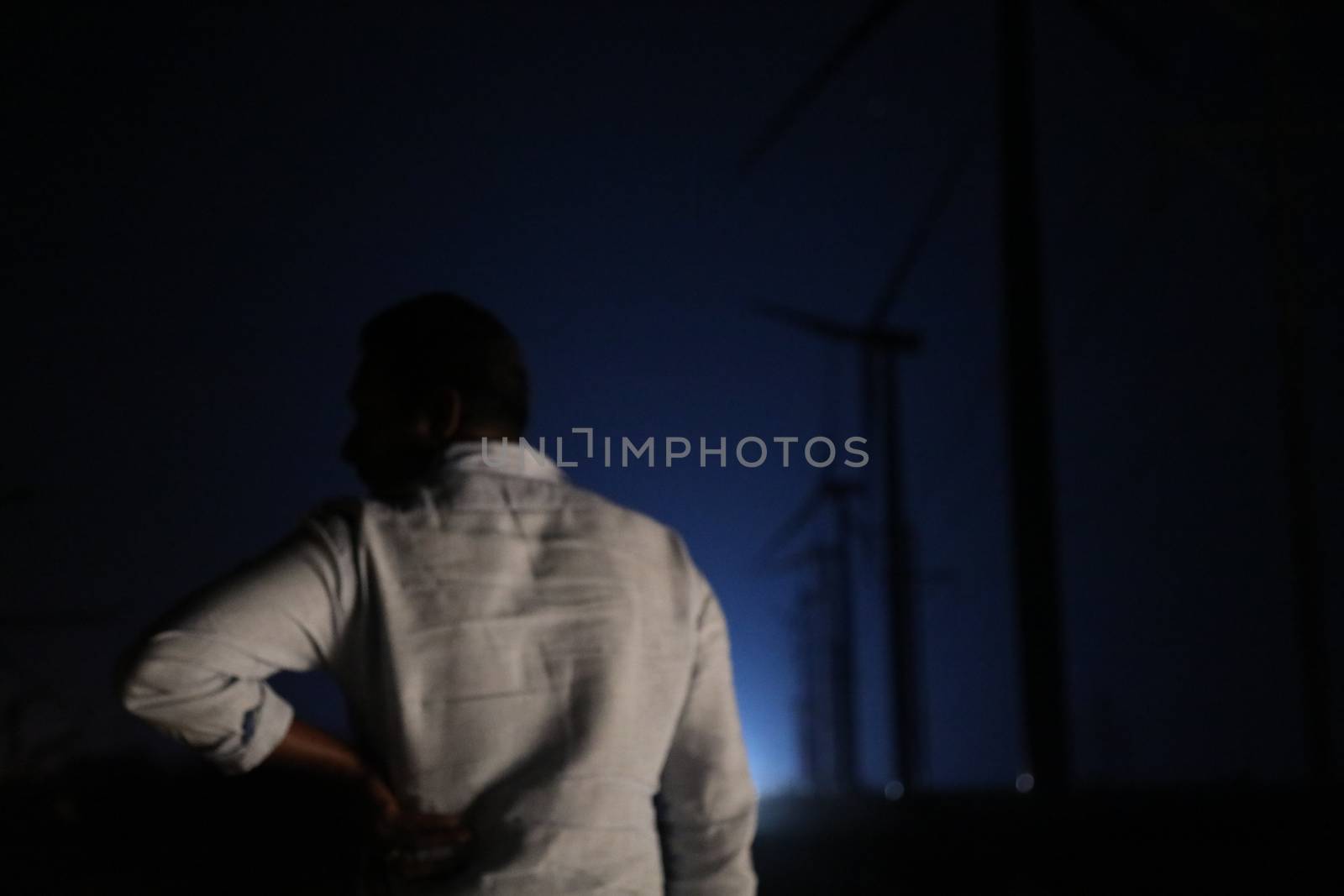 windmill rotating in Farm