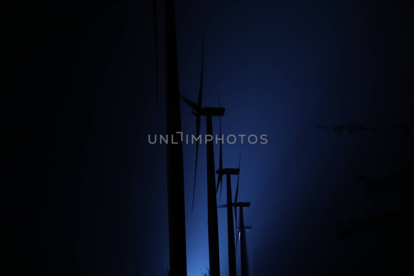 windmill rotating in Farm