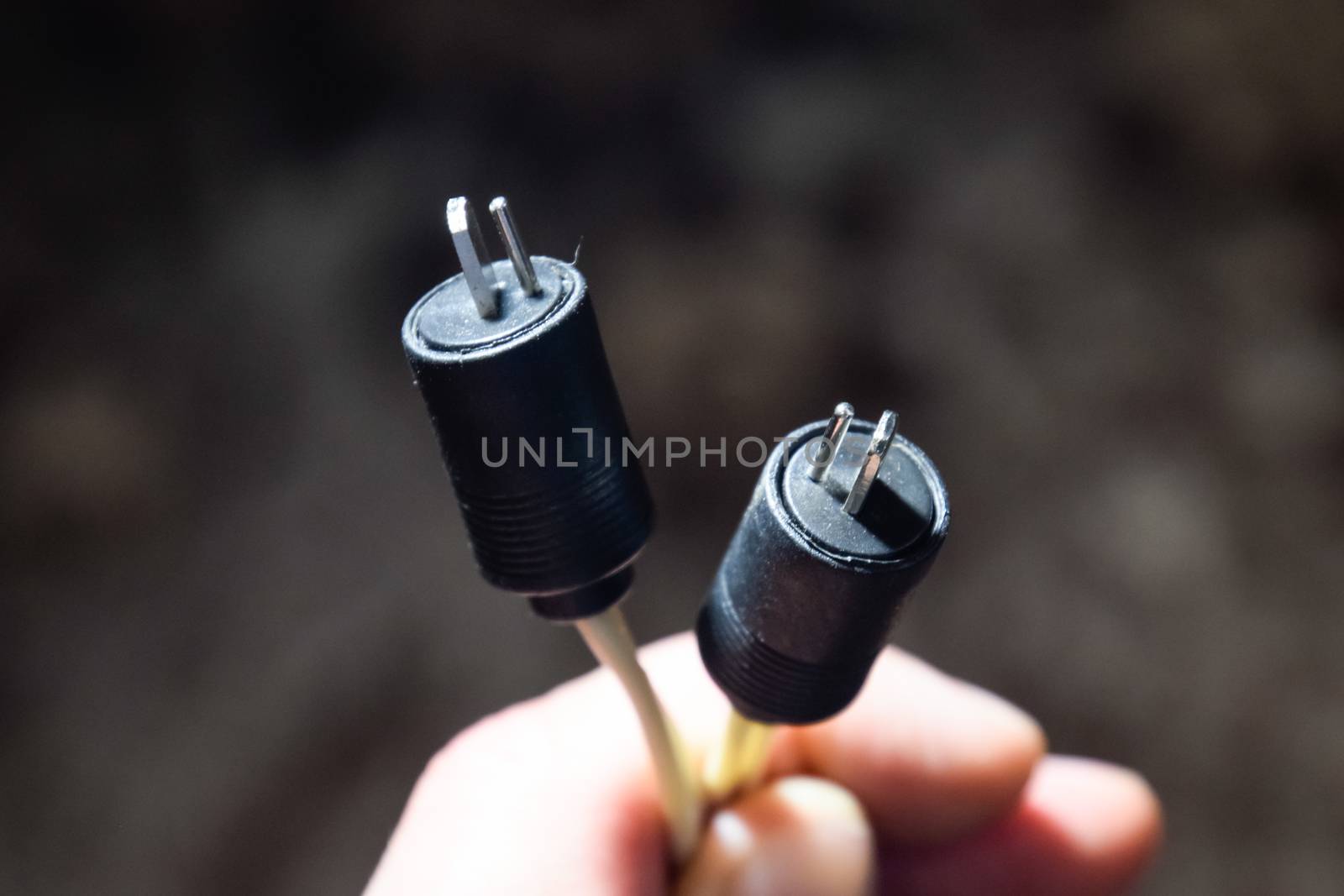 DIN 41529. The plug point is a dash, the Soviet standard plug for acoustics.