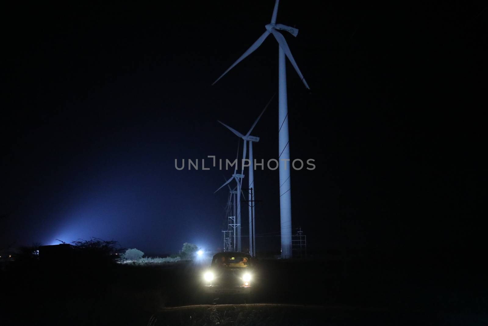 Silhouette of people on hill