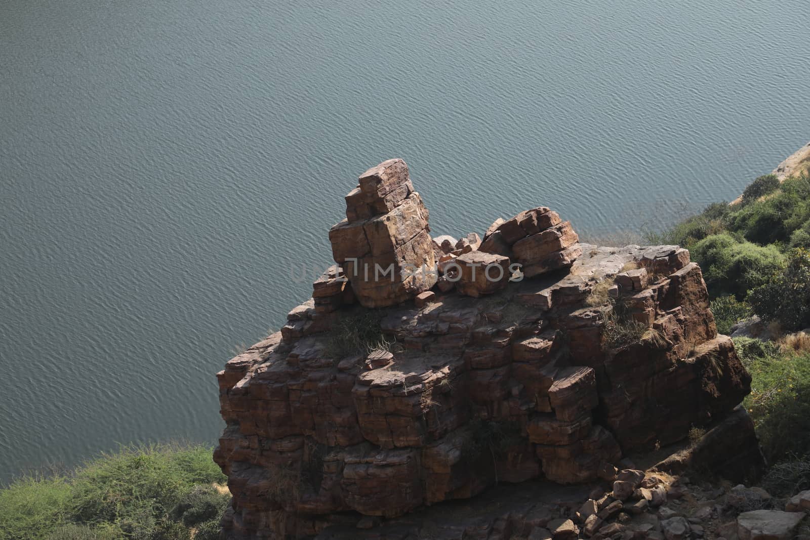 Rock Hill Texture at rural area