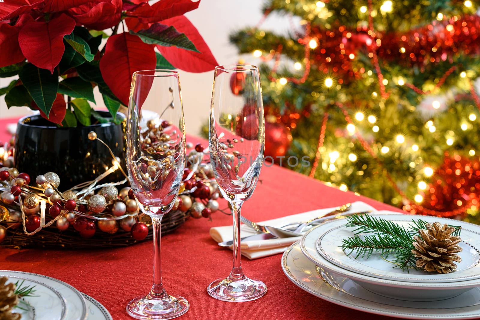 Christmas - New Years table by wdnet_studio