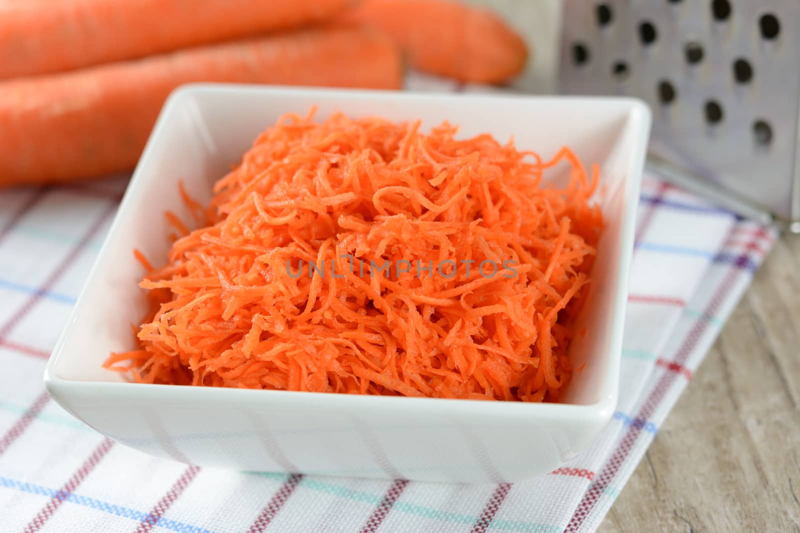 Fresh carrot salad by wdnet_studio