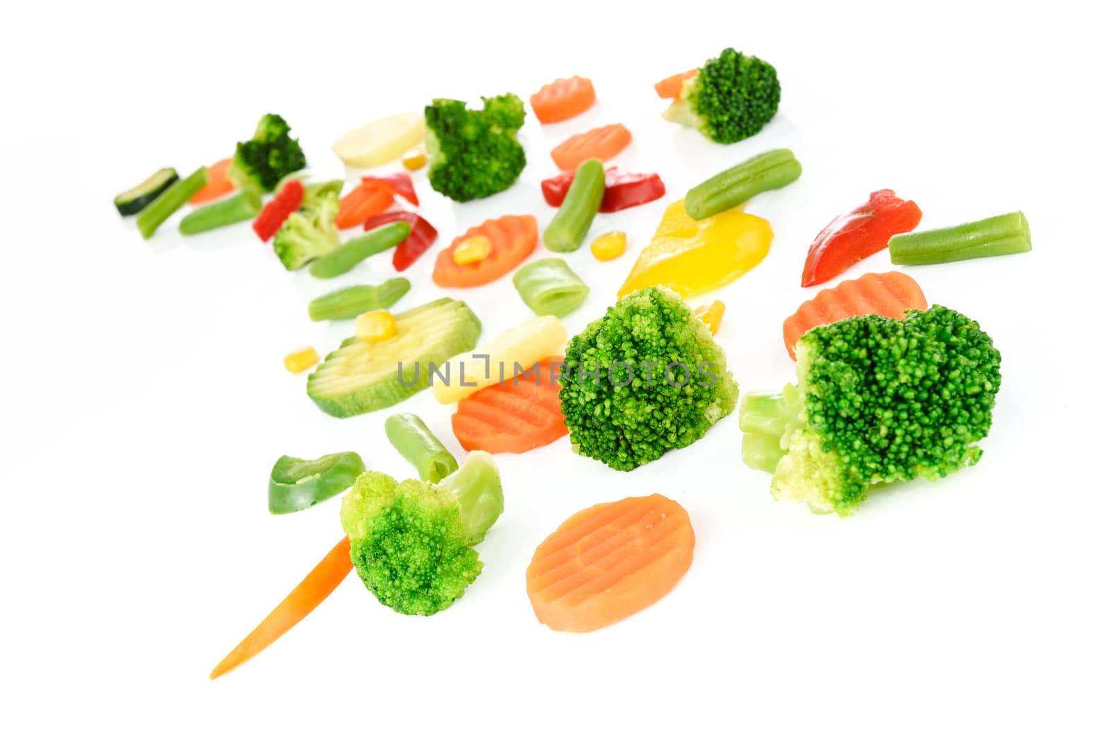 Mix of vegetables by wdnet_studio