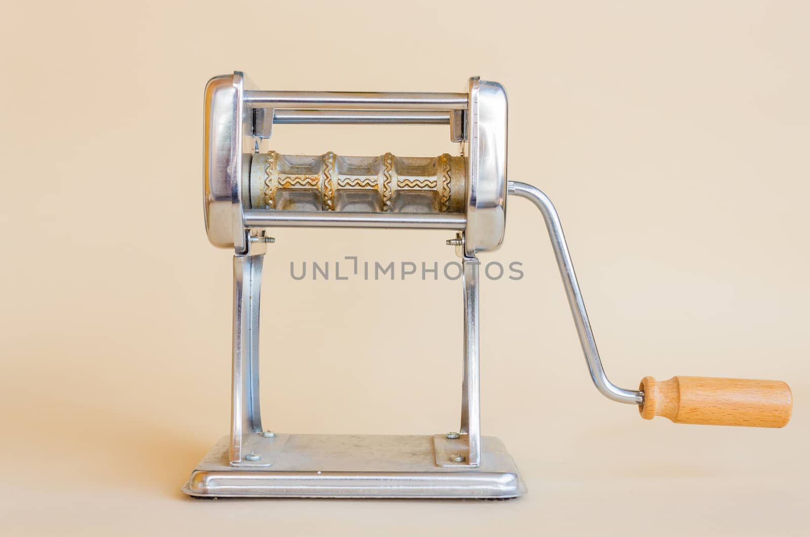 antique machine for making ravioli by hand