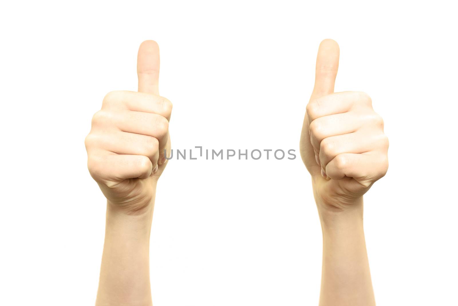 Thumbs up gesture by wdnet_studio