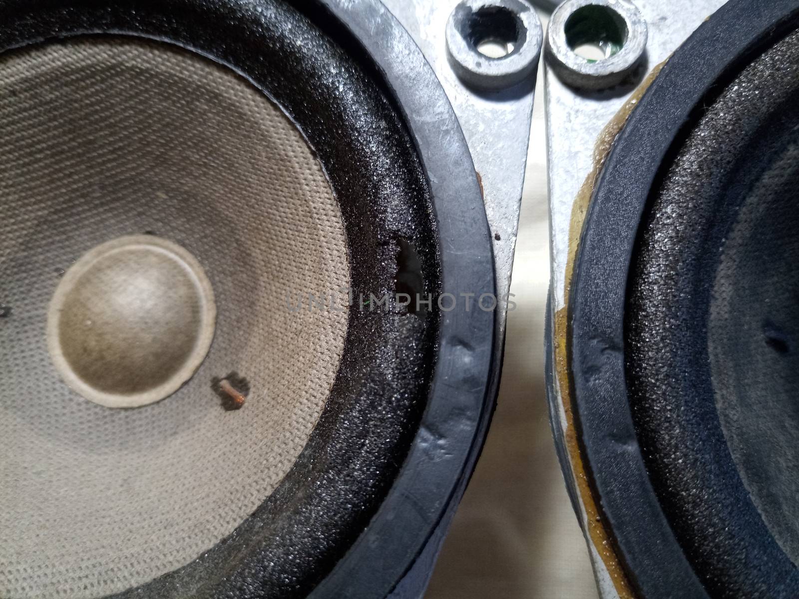 Medium-frequency speakers 20gds-3. Soviet vintage acoustics, elements of a music column.