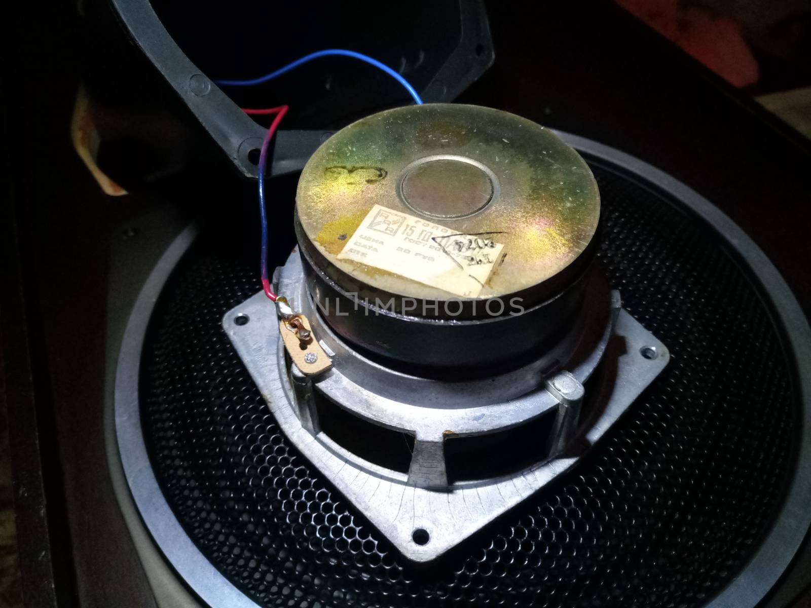 Medium-frequency speakers 20gds-3. Soviet vintage acoustics, elements of a music column.