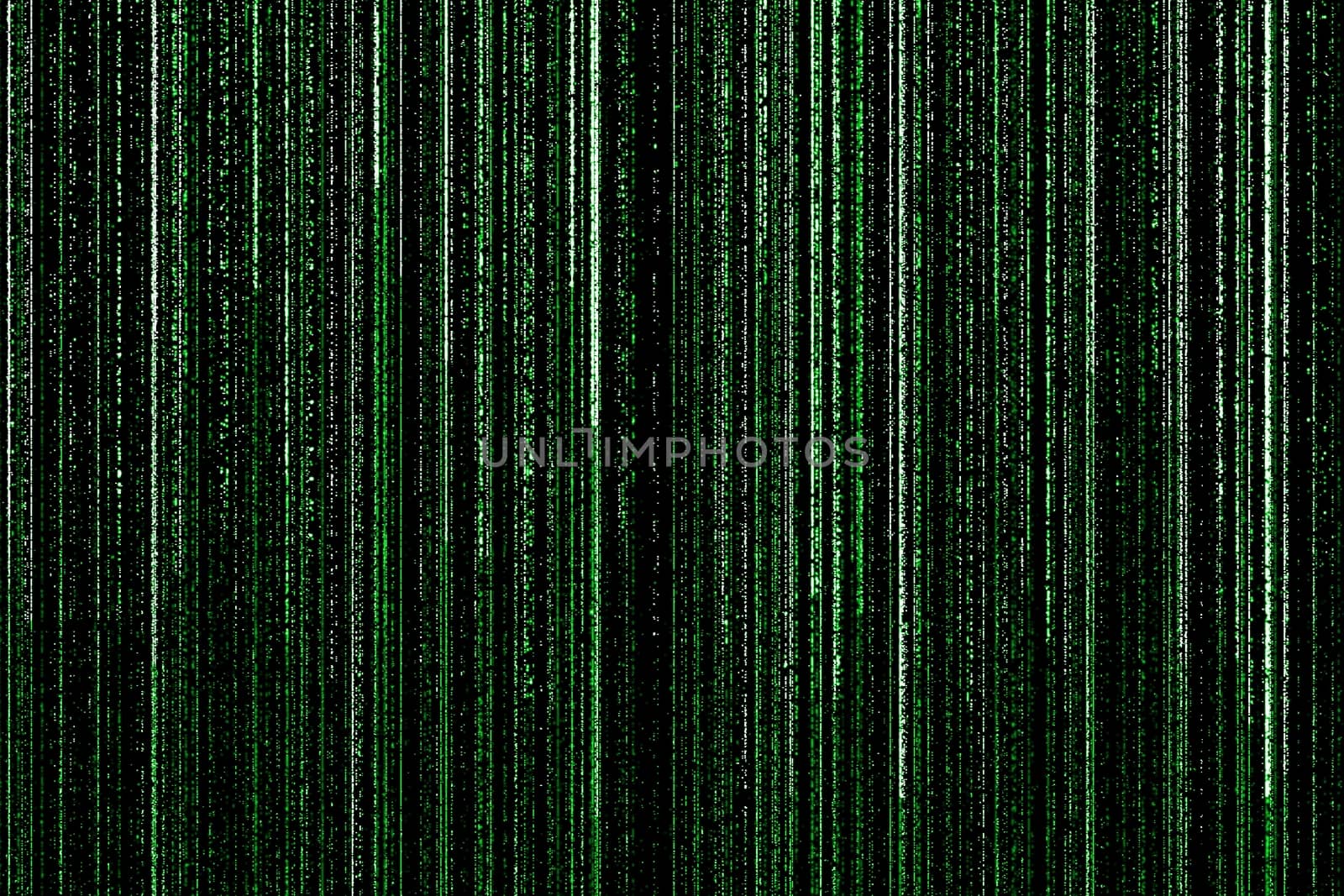 green matrix with lines of falling digital