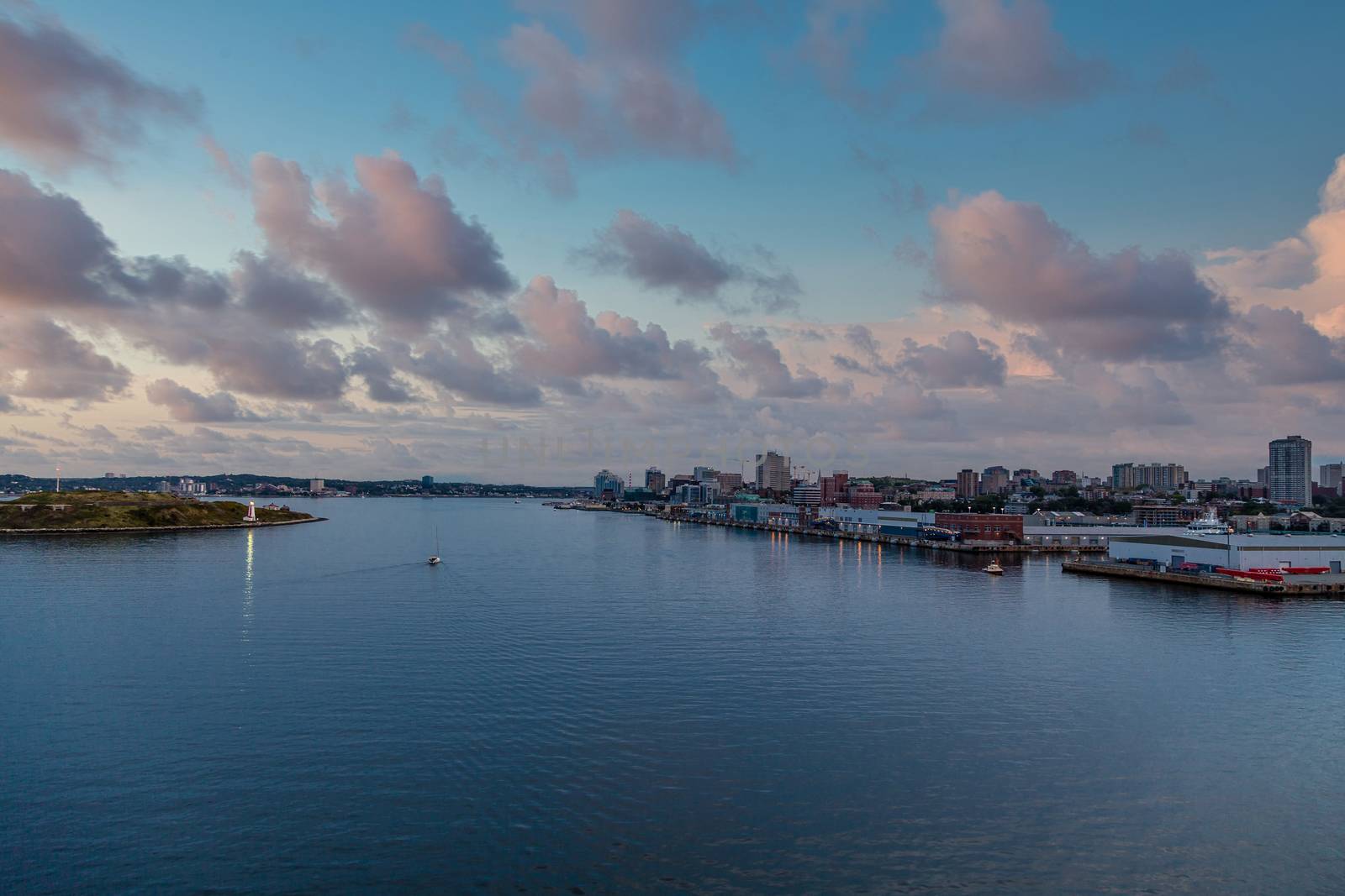 Halifax Harbour After Dusk by dbvirago