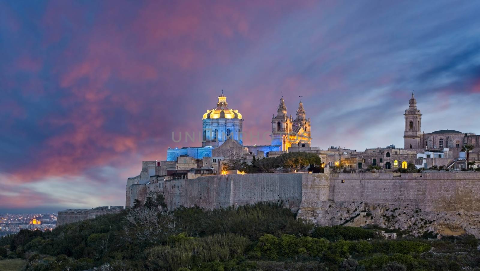 Mdina at Dusk by PhotoWorks