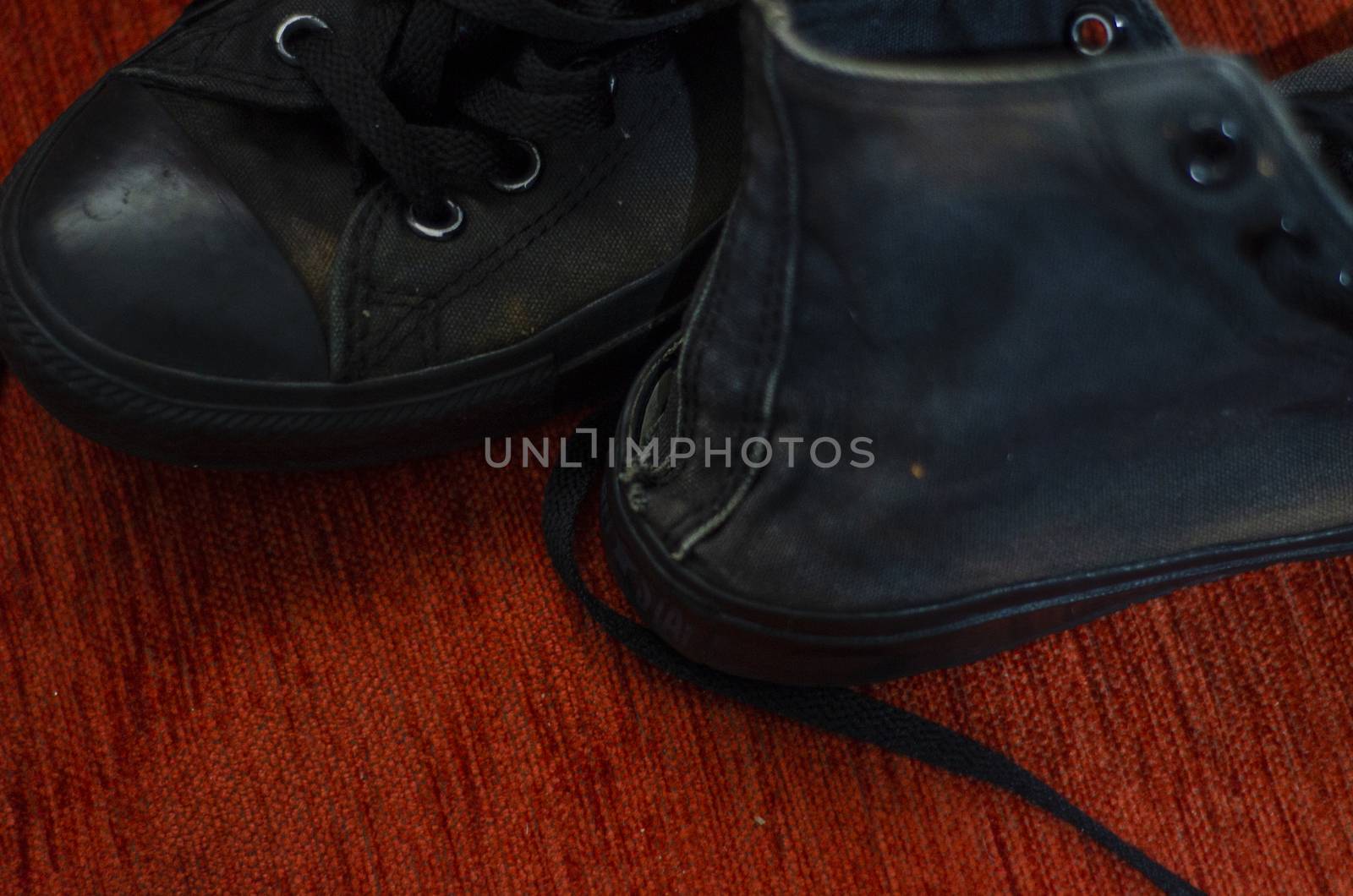 Ragged Black Stylish Shoes, Vintage Black Stylish Shoes