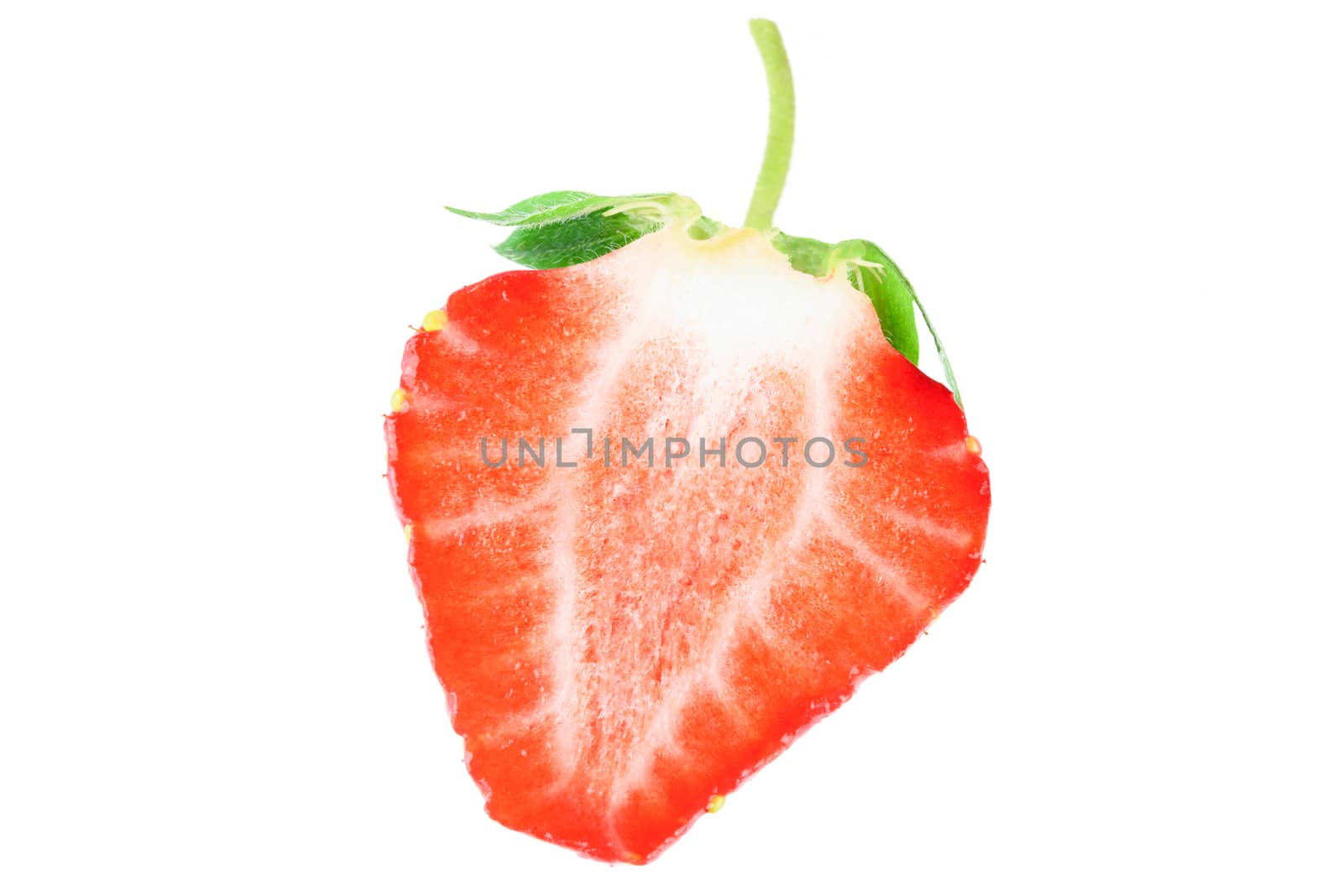 Slice of strawberry by wdnet_studio