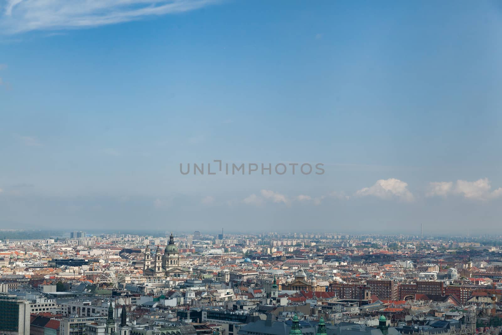 Budapest skyline seen from Citadella kilatoó, Hungary by vlad-m