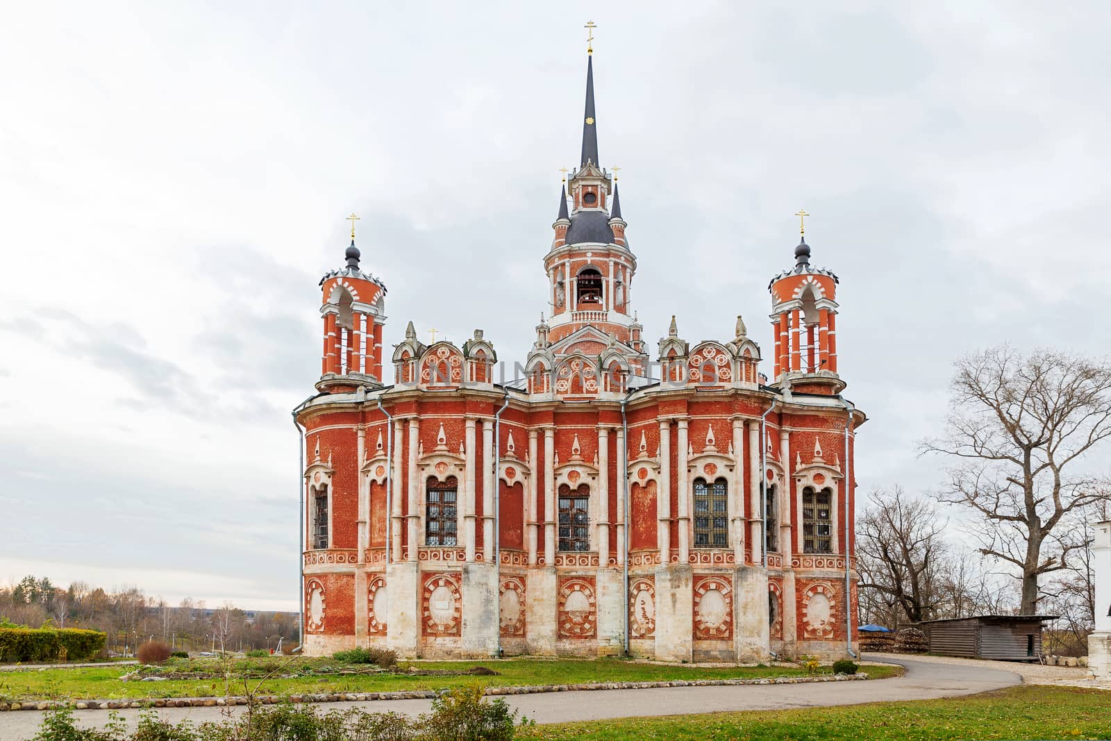 Novo-Nikolsky Cathedral (was built in XVIII-XIX centure). Mozhaysk, Moscow region, Russia