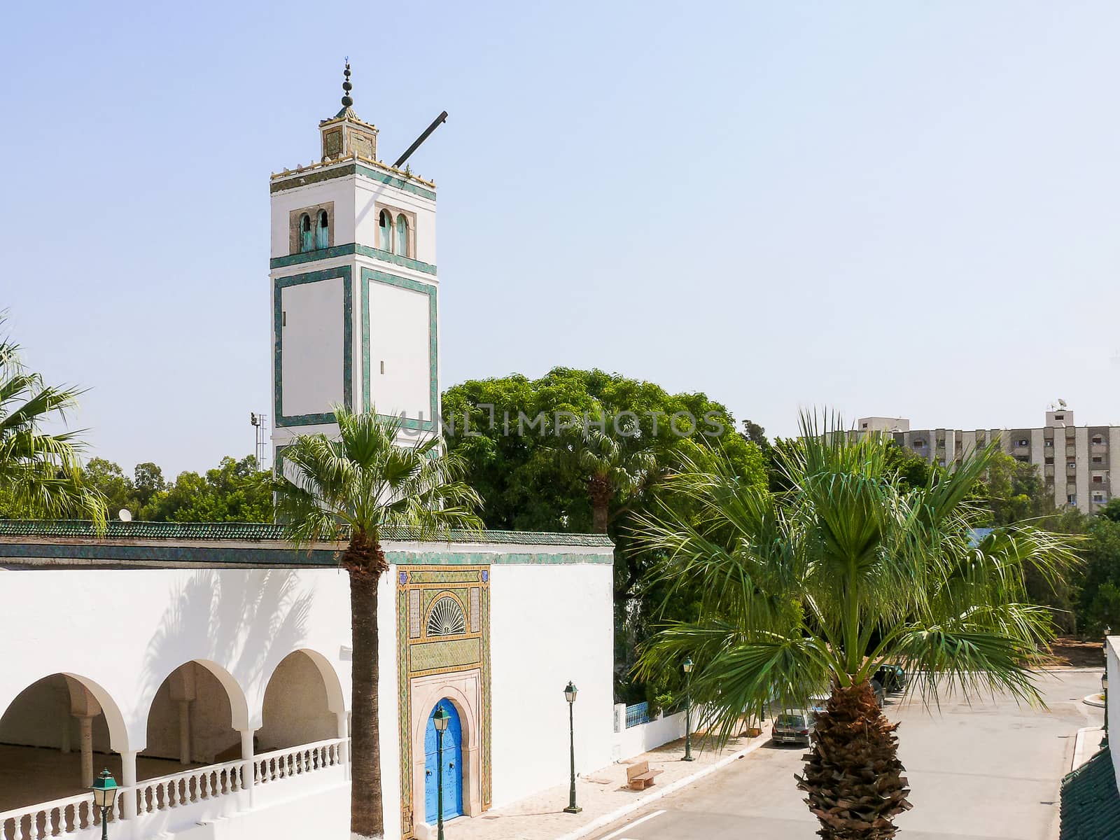 Entrance in Bardo Museum, Tunis, Tunisia.