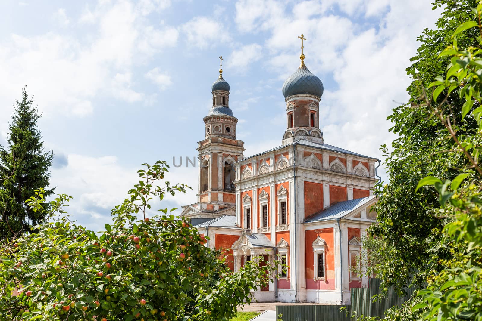 Assumption Church on the Hill, medieval orthodox church in Serpukhov, Moscow region, Russia.