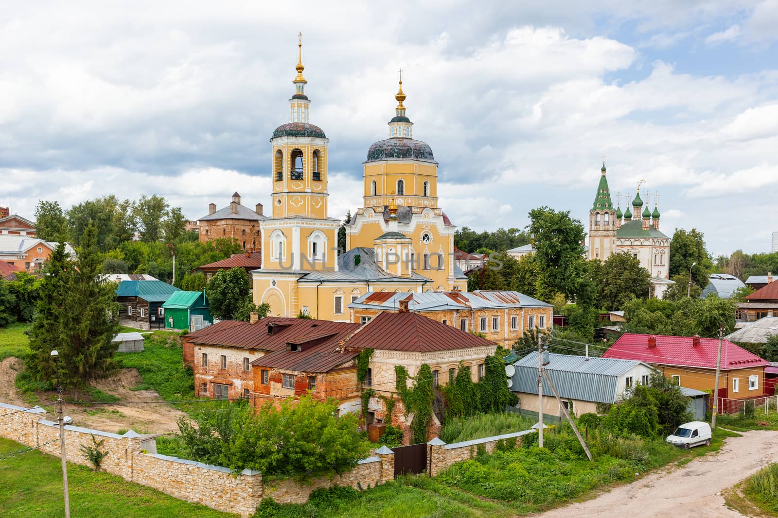 Church Of Elijah The Prophet, medieval orthodox church in Serpukhov, Moscow region, Russia.