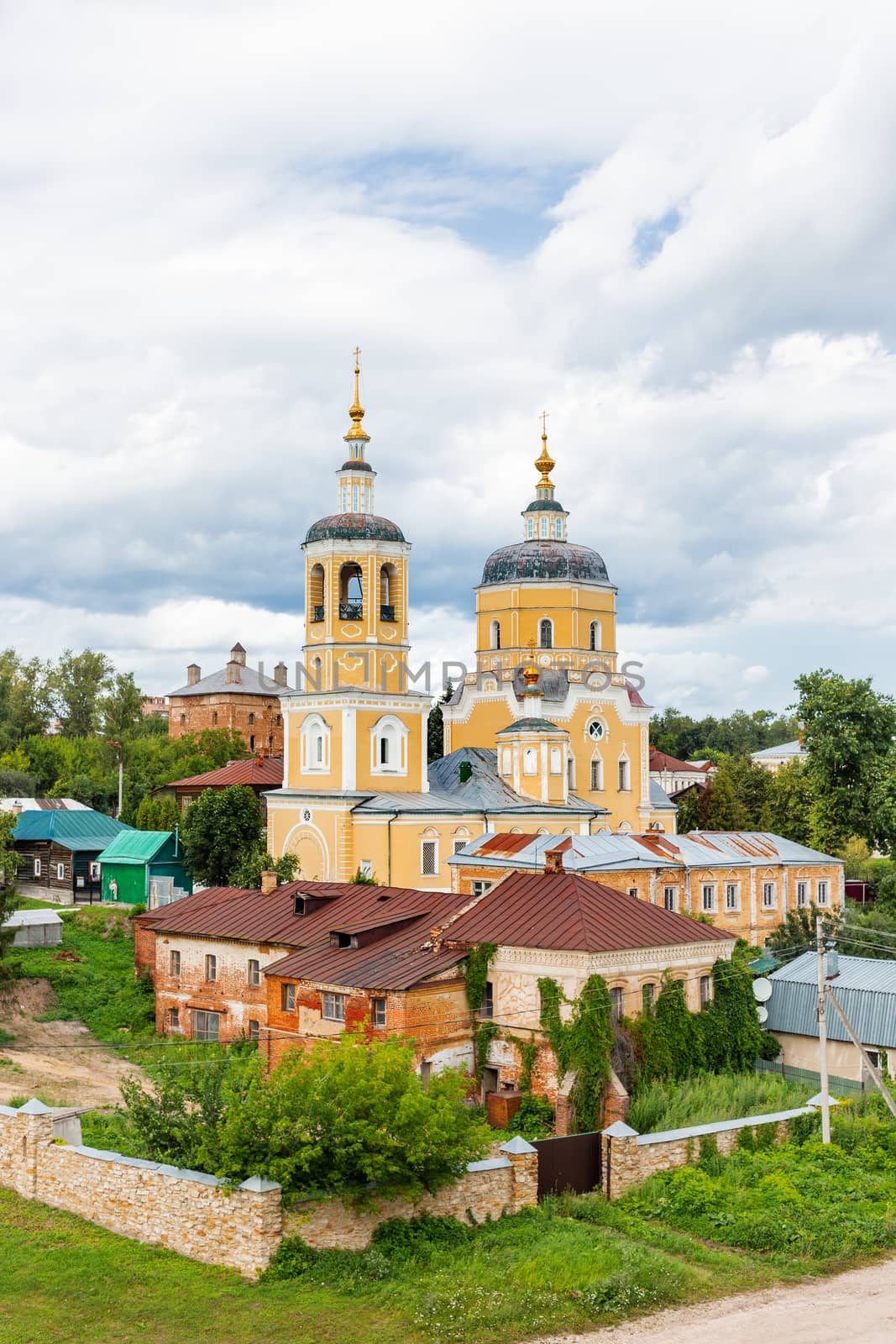 Church Of Elijah The Prophet, medieval orthodox church in Serpukhov, Moscow region, Russia.