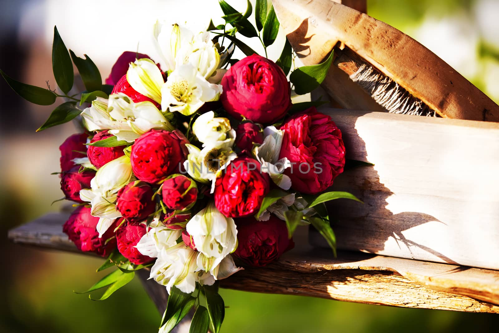 The bride's bouquet