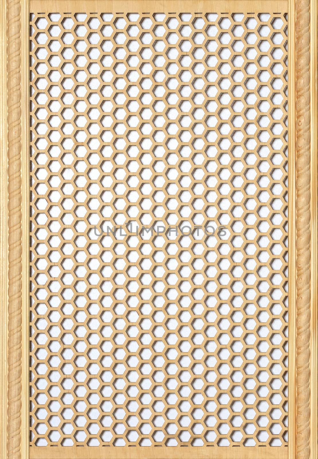 Wooden panel with pattern with delicate patternfor wall decoration. by Sergii