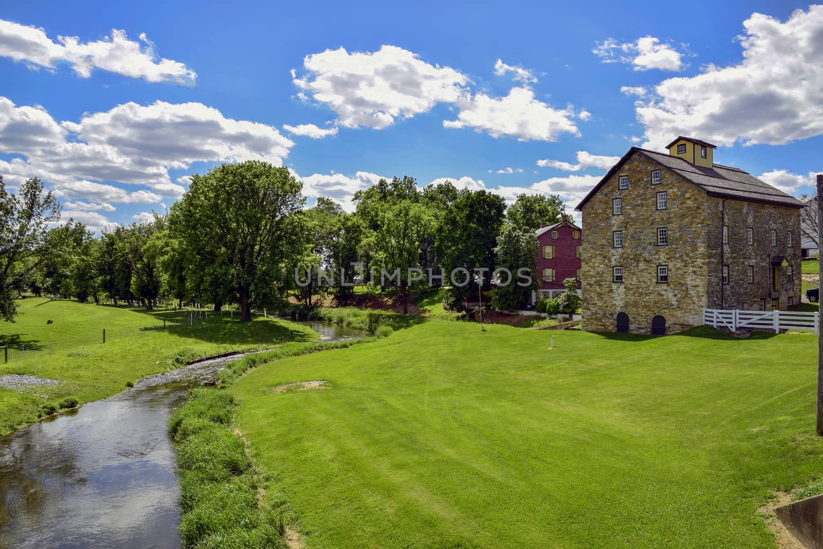 An Old River Mill still Operational