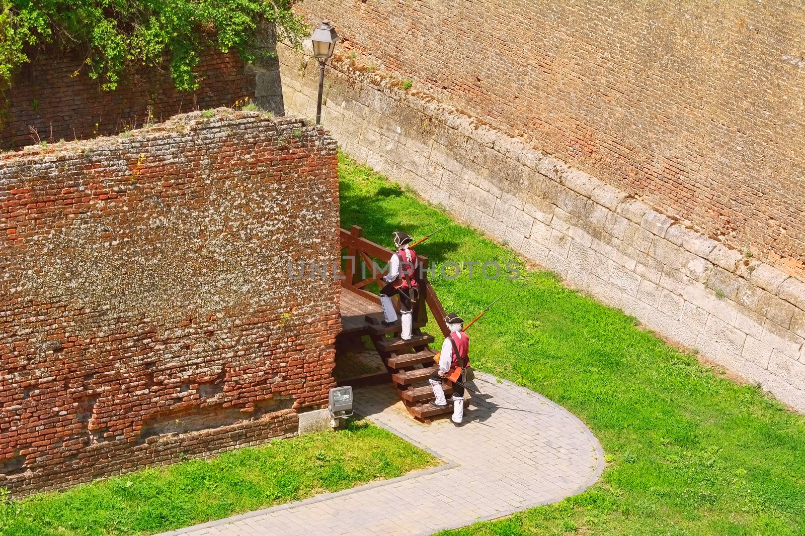 Changing of the Guard in the Fortress 