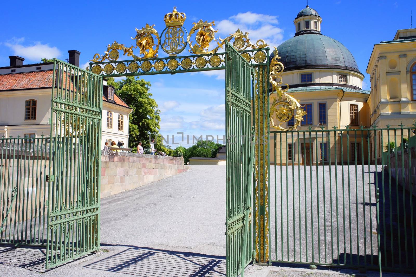 Drottningholm Palace, originally built in the 16th century, one of Sweden's most popular tourist attractions